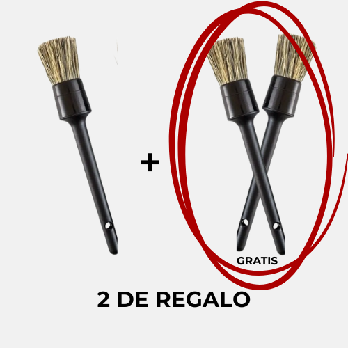 Pack 3 Pinceles Detailing