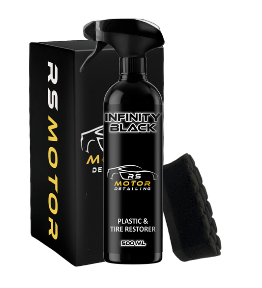 INFINITY BLACK - Abrillantador plásticos y gomas