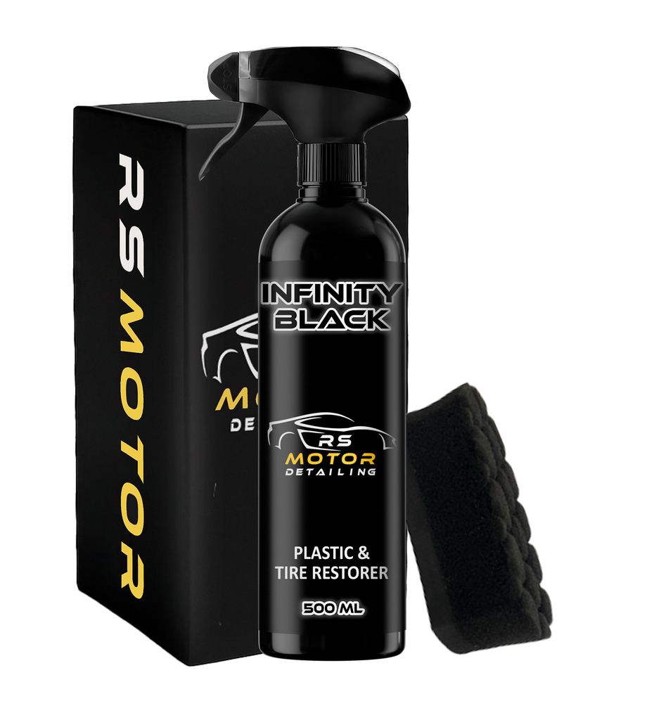 INFINITY BLACK - Abrillantador plásticos y gomas