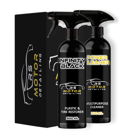 INFINITY BLACK - Plastic and rubber polish