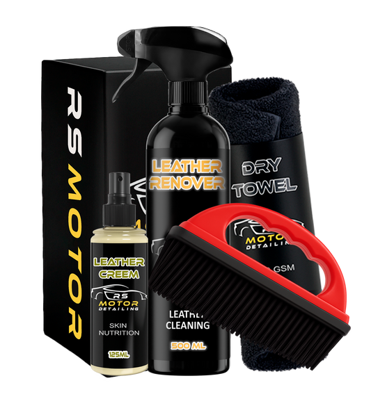 LEATHER RENOVER - kit limpieza y renovación piel y cuero