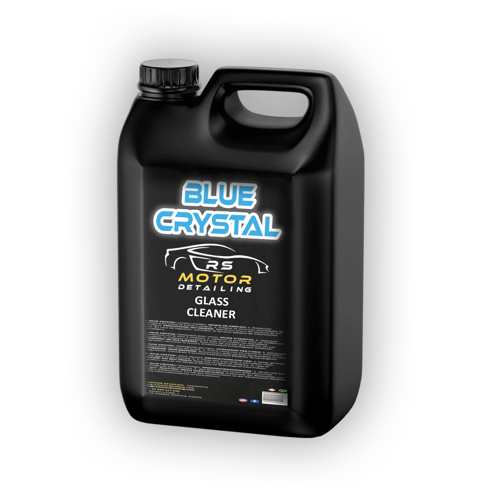 BLUE CRYSTAL 5L - Limpia Cristales – Rs Motor
