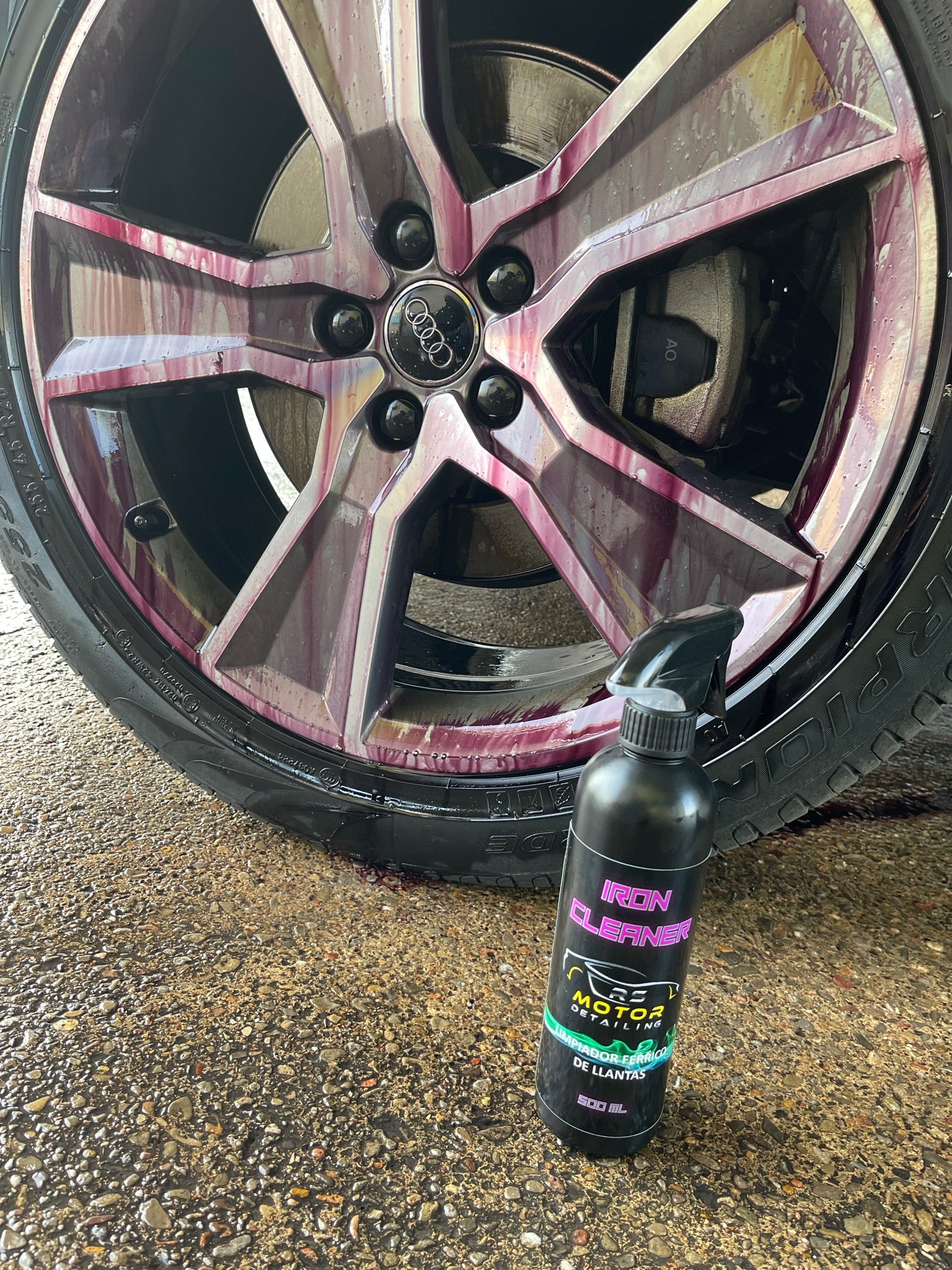 IRON CLEANER - Limpiador férrico de llantas descontaminante