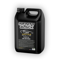 INFINITY BLACK 5L - Abrillantador plásticos y gomas