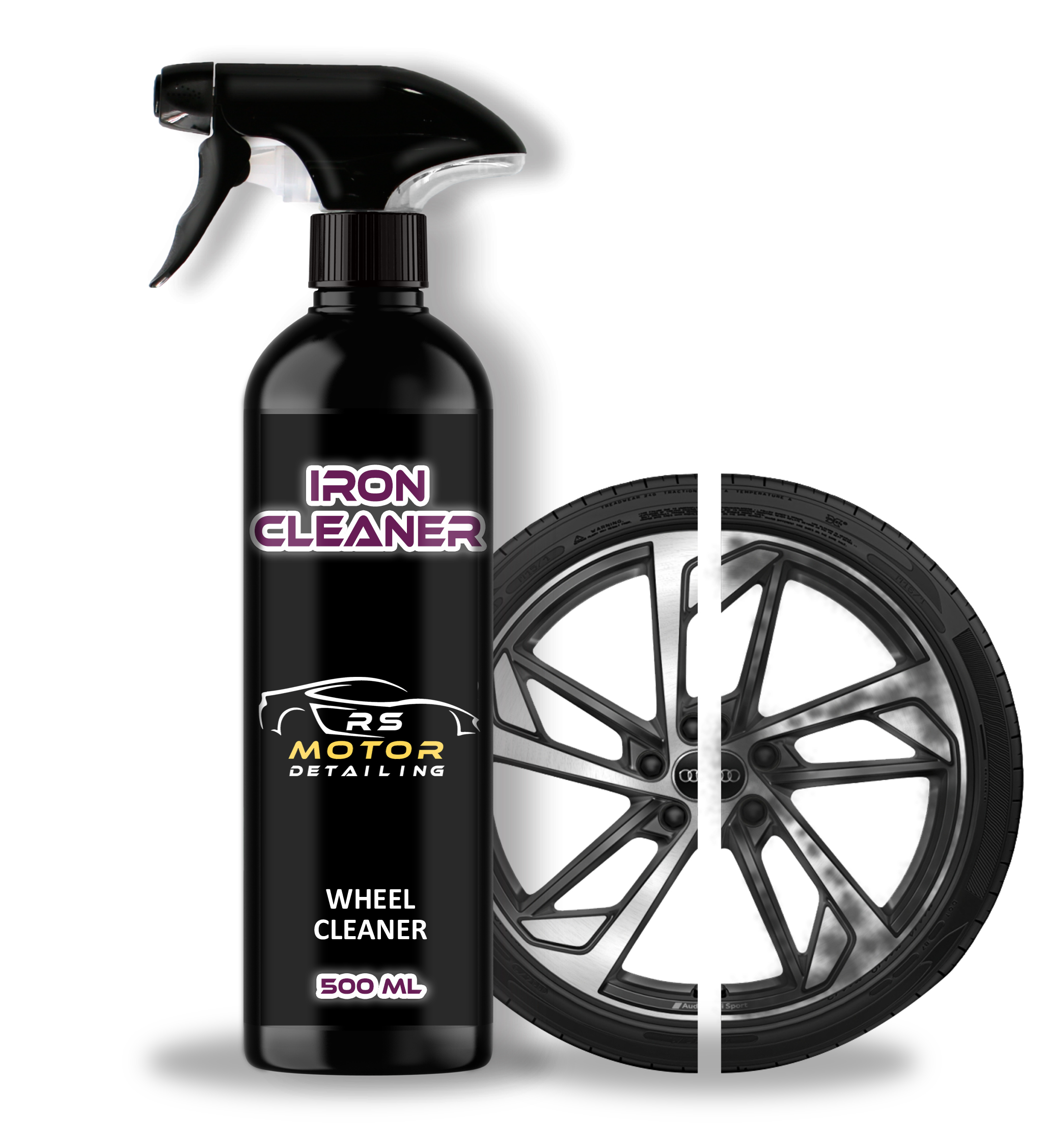 IRON CLEANER - Limpiador férrico de llantas descontaminante – Rs Motor