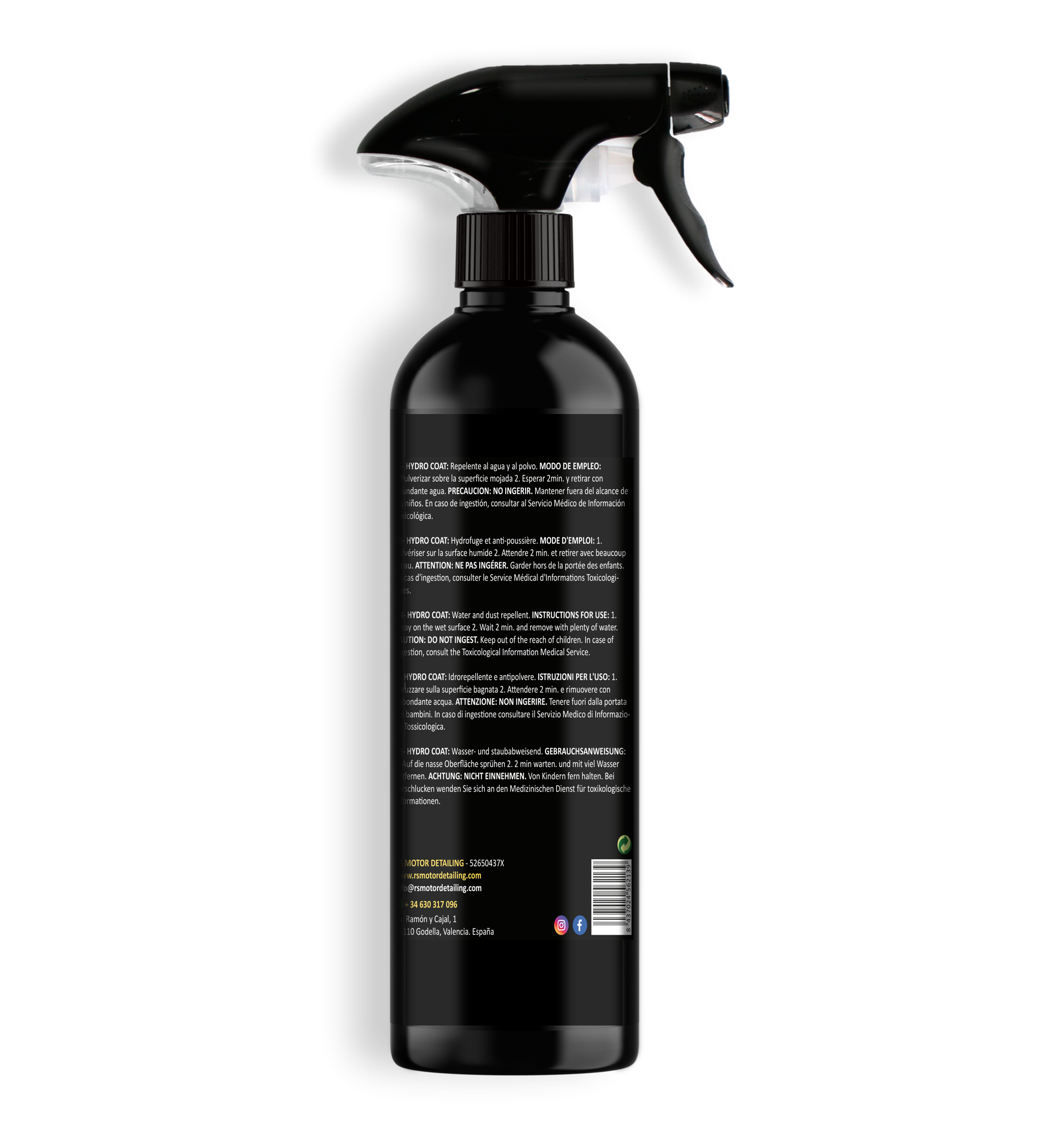 HYDRO COAT - Water and Dust Repellent