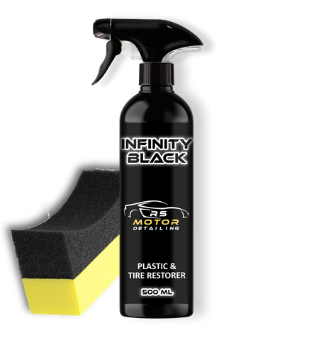 INFINITY BLACK - Abrillantador plásticos y gomas